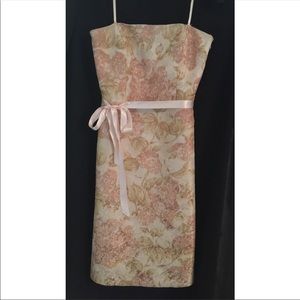 Ann Taylor strapless dress.